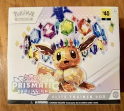 Pokemon Prismatic Evolutions ETB Elite Trainer Box Factory Sealed Dollar General - Image 1
