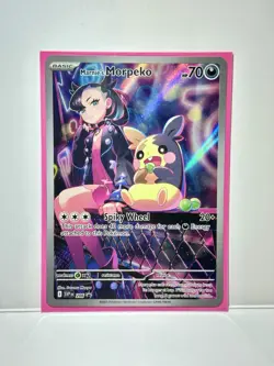 Pokemon TCG Marnie's Morpeko Full Art SVP206 Scarlet & Violet Promo - Image 1