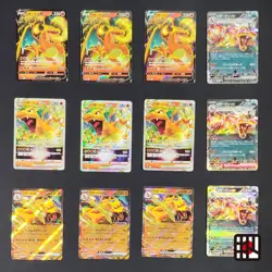 12 card Charizard VSTAR RRR V ex RR Lightly played Japanese Pokemon Card - Image 1