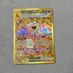 Charizard ex 228/197 Hyper Rare Pokemon SV03: Obsidian Flames Gold English NM - Image 3