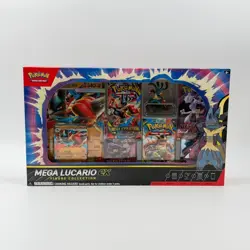 Pokemon TCG Mega Lucario ex Premium Figure Collection Box Factory Sealed NEW - Image 1