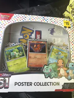 Pokemon TCG: Scarlet & Violet 151 Poster Collection Factory Sealed Box - Image 1