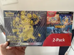 Pokemon Surging Sparks Elite Trainer Box + Booster Bundle Factory Sealed - Image 1