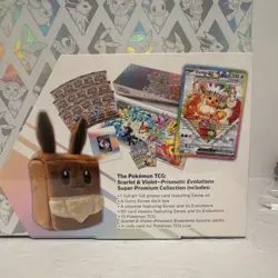 New Pokemon Prismatic Evolution Super Premium Collection Factory Sealed - Image 4