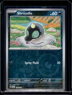 Shroodle SV08: Surging Sparks Pokemon 120/191 Reverse Holo NM+ - Image 1
