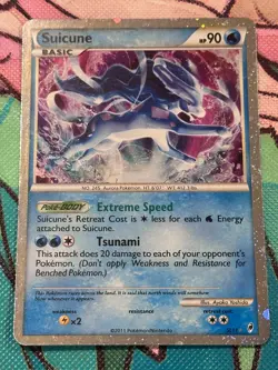 Pokemon Suicune Holo SL11 2011 Call of Legends NM/LP - Image 1