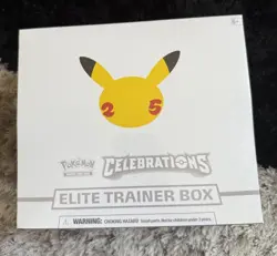 *NEW* Sealed Pokemon TCG 25th Anniversary Celebrations Elite Trainer Box 820650809439 - Image 1