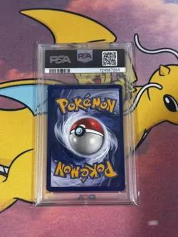 PSA 9 Haunter - Fossil Unlimited Holo Rare #6 - Pokemon WoTC - Image 2