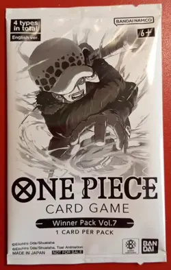 One Piece Card Game - Winner Tournament Pack Vol 7 English Sealed OP TCG - Image 1