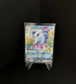 Glaceon VMAX Alt Art 091/069 S6a: Eevee Heroes Full Art Holo Korean Card HP - Image 1