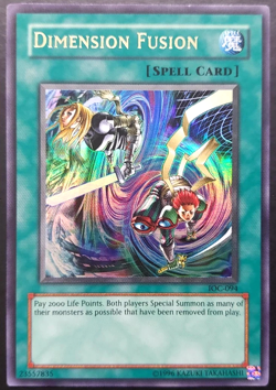 Dimension Fusion - IOC-094 Ultra Rare YuGiOh TCG Card - Image 1
