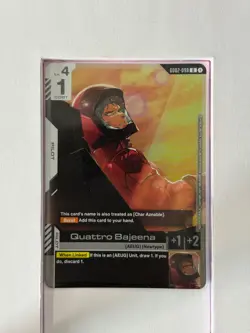 [Promo] GD20-098 Quattro Bajeena - Gundam TCG Card Game Alternate Art Bandai - Image 1
