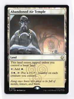 abandoned air temple #263 rare - Magic: The Gathering TLA MINT - Image 1