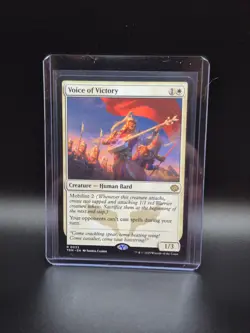 Voice of Victory Tarkir: Dragonstorm Regular, TCG, CCG, MTG, - R 0033 - NM - Image 1