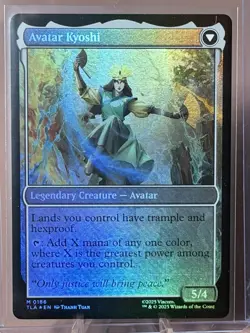 Avatar MTG - The Legend of Kyoshi - FOIL - Avatar: the Last Airbender Mythic 186 - Image 1