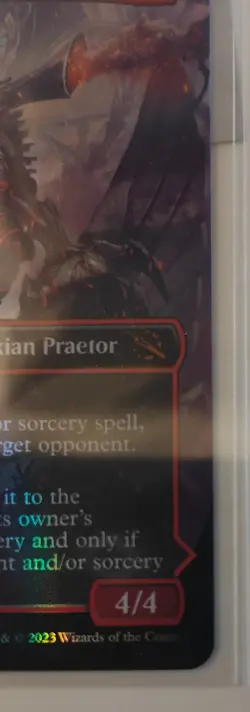 Serialized Foil Urabrask / The Great Work - Number 177, March Machines MtG Magic - Image 5