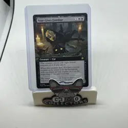 Nine-Lives Familiar (Extended Art) Foundations Regular MTG NM - Image 1