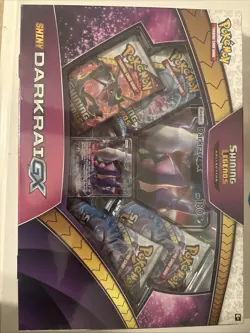 Pokemon Shiny Darkrai GX Shining Legends Figure Collection Box Factory Sealed - Image 1
