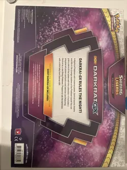 Pokemon Shiny Darkrai GX Shining Legends Figure Collection Box Factory Sealed - Image 2