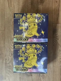 Pokemon TCG - Surging Sparks Pokemon Center - Elite Trainer Box - Sealed ETBx2 - Image 1
