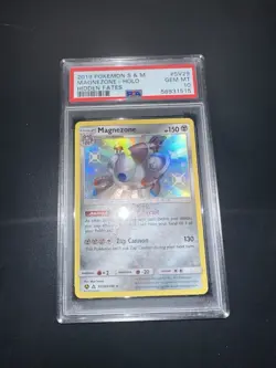 Magnezone-Holo 2019 Pokemon Sun & Moon Hidden Fates #SV29 Hidden Fates PSA 10 - Image 1