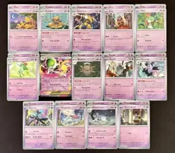 Pokemon Mega Evolution Complete Base Master Set, 262 Cards, C/UC/Holo/RevHolo/EX - Image 1