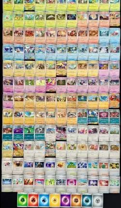 Pokemon Mega Evolution Complete Base Master Set, 262 Cards, C/UC/Holo/RevHolo/EX - Image 4