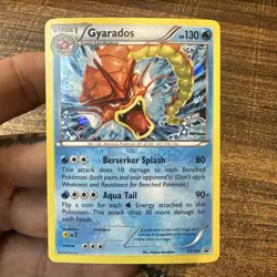 2016 Pokemon GYARADOS XY109 black Star Promo Holo Mint - Image 1