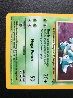 Nidoqueen 7/64 Jungle set 1999 Pokemon holo card - Image 3