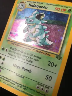 Nidoqueen 7/64 Jungle set 1999 Pokemon holo card - Image 4