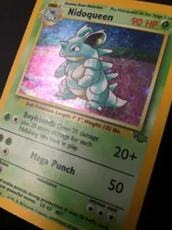 Nidoqueen 7/64 Jungle set 1999 Pokemon holo card - Image 5