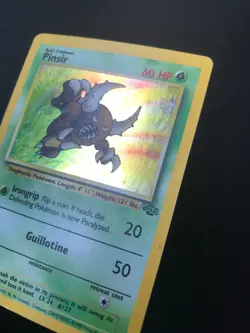 Pinsir 9/64 Jungle set 1999 Pokemon holo card - Image 4