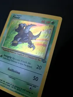 Pinsir 9/64 Jungle set 1999 Pokemon holo card - Image 5