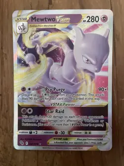 Pokemon TCG Mewtwo Vstar 031/078 Pokemon Go Set NM Condition - Image 1