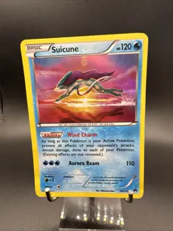 Pokemon TCG Suicune Cosmos Holo Rare 30/122 XY BREAKpoint - Image 1