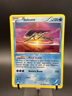 Pokemon TCG Suicune Cosmos Holo Rare 30/122 XY BREAKpoint - Image 2
