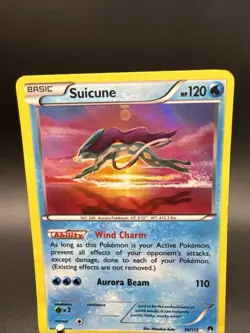Pokemon TCG Suicune Cosmos Holo Rare 30/122 XY BREAKpoint - Image 3