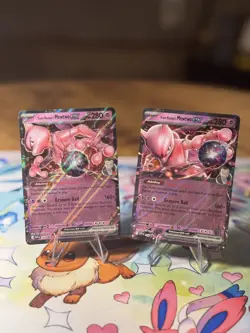 Team Rocket's Mewtwo ex 205 & 216 Promo Holo Pokemon SV: Scarlet & Violet MINT - Image 1