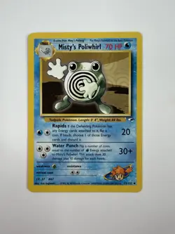 Pokemon - Misty's Poliwhirl - Gym Heroes - 53/132 - Vintage WOTC - 2000 - NM - Image 1
