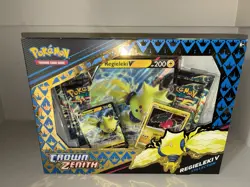 Pokemon Crown Zenith Regieleki V Collection Box - Factory Sealed - Image 1