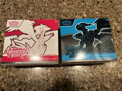 Pokemon Center Black Bolt & White Flare Elite Trainer Box ETB Set New Sealed - Image 1
