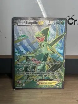 2015 POKEMON XY ANCIENT ORIGINS #84 FULL ART/SCEPTILE EX /MP - Image 1