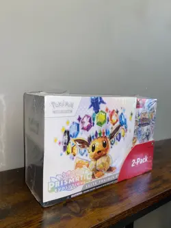 Pokemon TCG Prismatic Evolutions COSTCO BUNDLE (1 ETB & 1 Booster Bundle) Sealed - Image 3