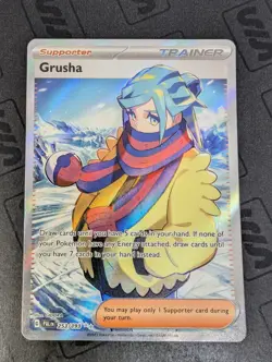 Grusha 253/193 Holo Shiny Pokemon Card Scarlet Violet Paldea Evolved - Image 1
