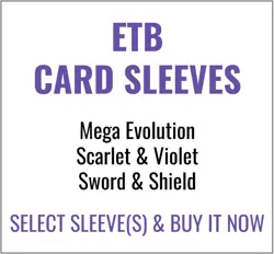 Pokemon ETB Card Sleeves 65 Ct - Select Your Sleeves [SV SWSH] - Image 1