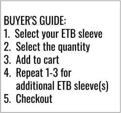 Pokemon ETB Card Sleeves 65 Ct - Select Your Sleeves [SV SWSH] - Image 2