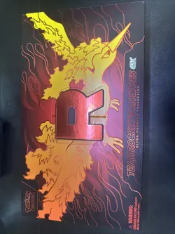 Pokemon Team Rocket’s Moltres EX UPC- Accessories & Box Only - Image 1