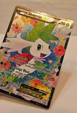 Shaymin EX RC21/RC25 Full Art Ultra Rare Legendary Treasures Pokemon 663 - Image 4