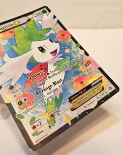 Shaymin EX RC21/RC25 Full Art Ultra Rare Legendary Treasures Pokemon 663 - Image 5
