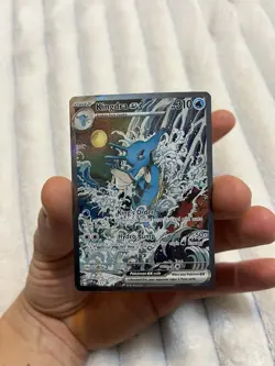 Kingdra EX 131 Pokemon TCG Scarlet & Violet Black Star Promo Holo Card - Image 1